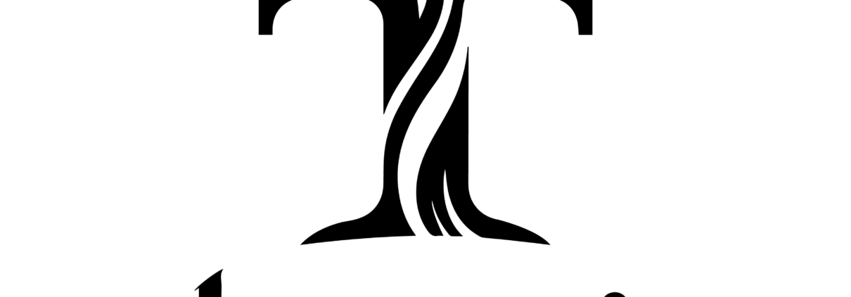 Black and white illustration of a cat.